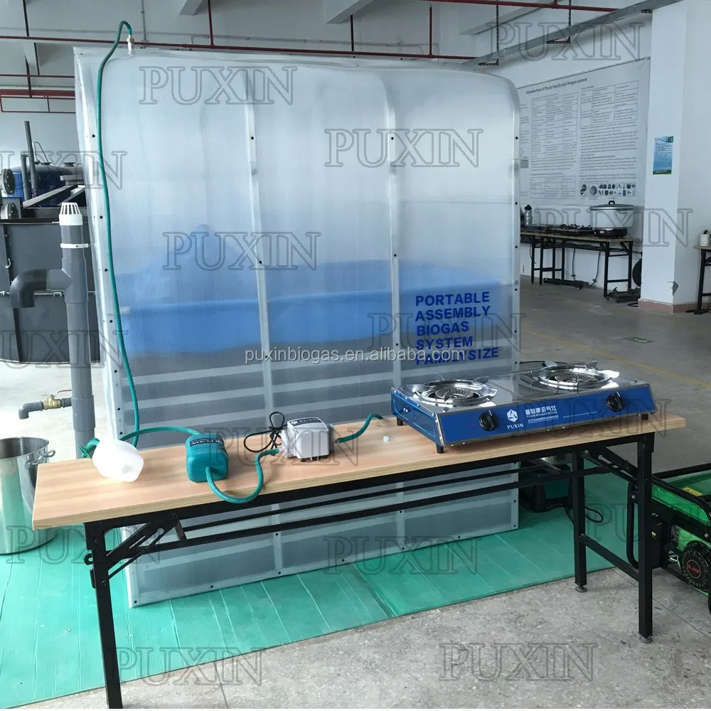 Новая бытовая сточных вод завод производит для биогаз