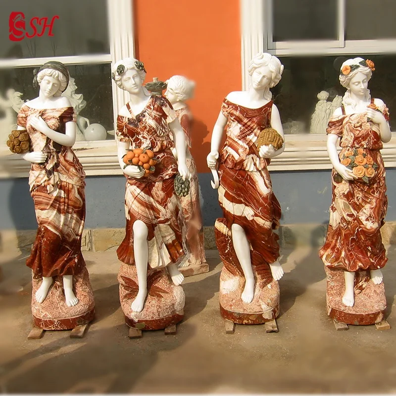 Marble Statues for Sale Life Size Outdoor Customized Size Garden Decoration SH-SHENGHUA 1 Piece Western CN;HEB SH-221 T/T