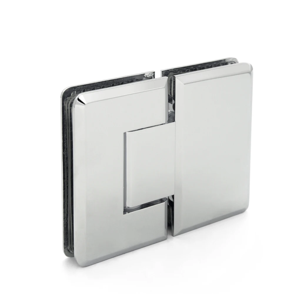 180 градусов двухсторонний душ 10 мм стеклянный дверной шарнир