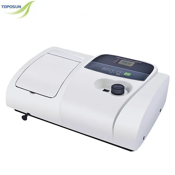 TPS-V5000 CE certified desktop visible spectrophotometer, VIS spectrometer V5000