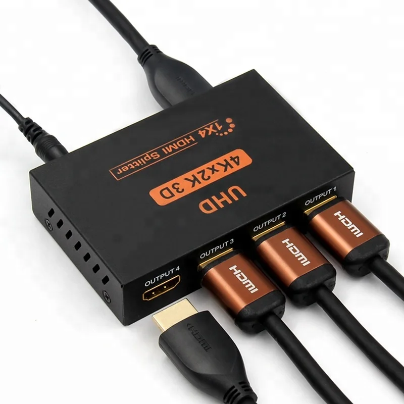 support 4K*2K 1 in 4 out 1X4 HDMI Splitter