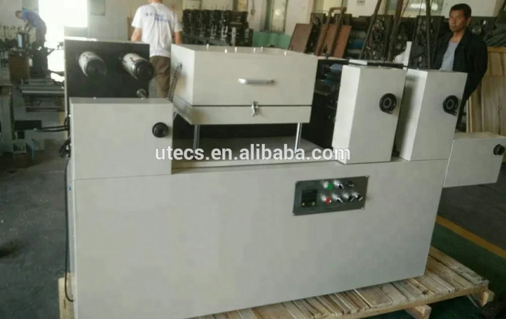 UT160 Automatic transparent BOPP carton sealing tape printer opp scotch label printing machine