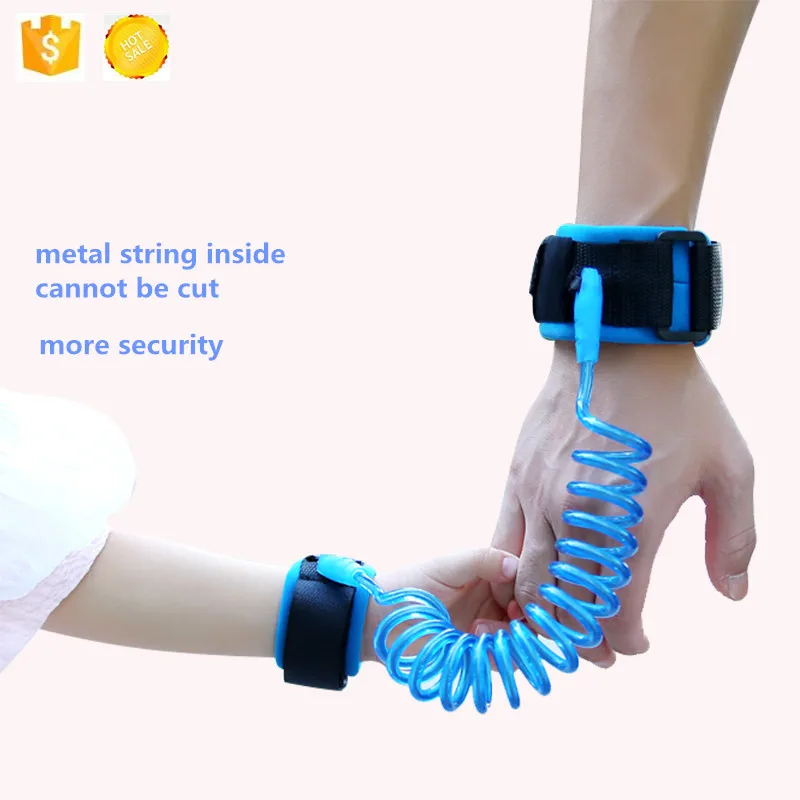 Baby Toddlers Safety Anti lost wrist rope colorful Kids belts Leash Walking Hand Belt