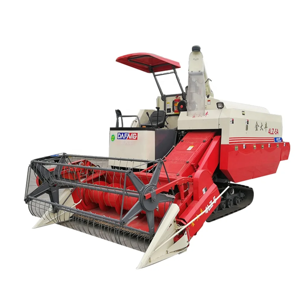 
Gold Dafeng manufacturer crawled type price of rice combine harvester machine 