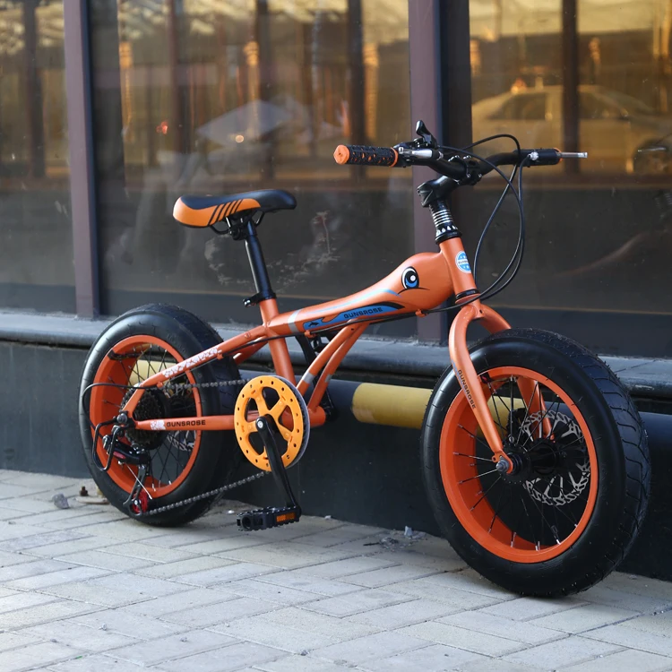 2023 Mini children bike for sale / wholesale hot sale walking bike 16 Inch stickers spiderman kids bicycle bike single speed