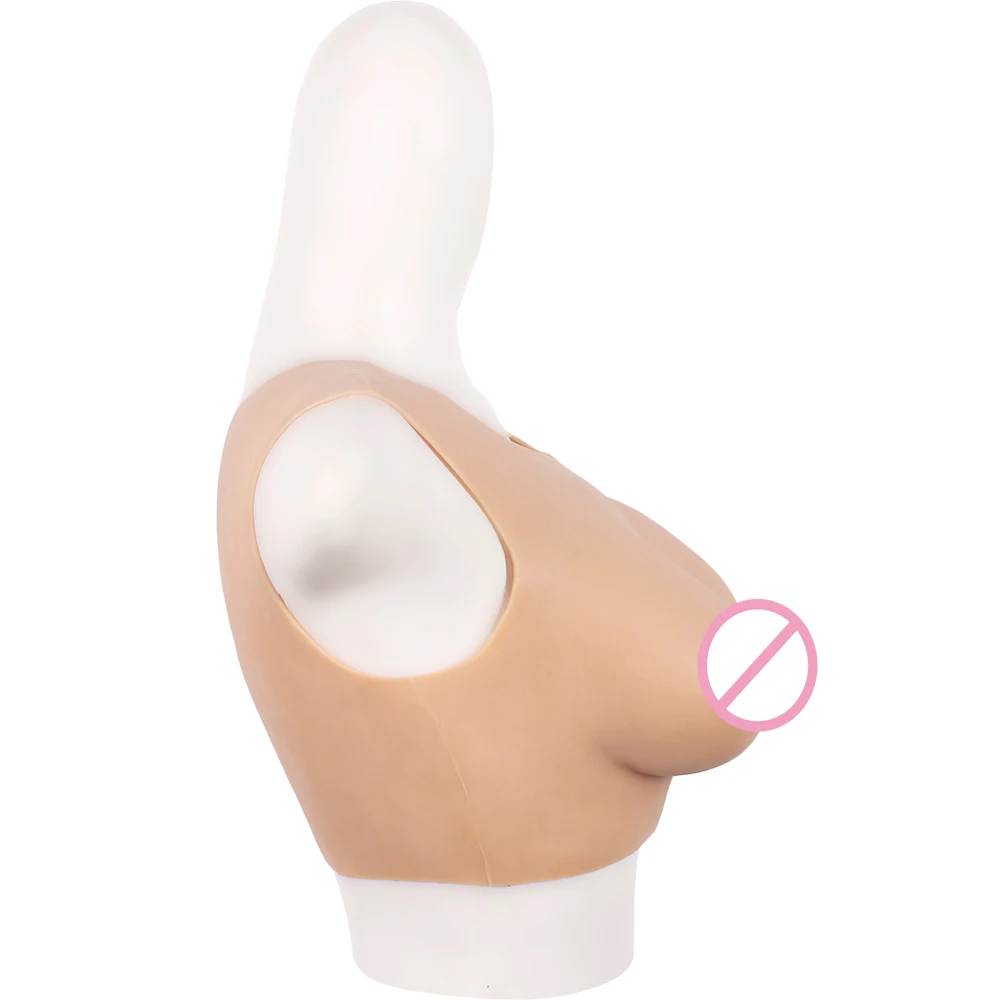 drop shippig D Cup High Quality Silicone Breast Form For Men Mastectomy Transvestite Crossdresser