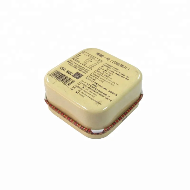 Pocket Square Condom Each Tin Box in a Poly Bag, Proper Quantity Into an Exporter Carton. Tinplate Recycled Materials CN;GUA