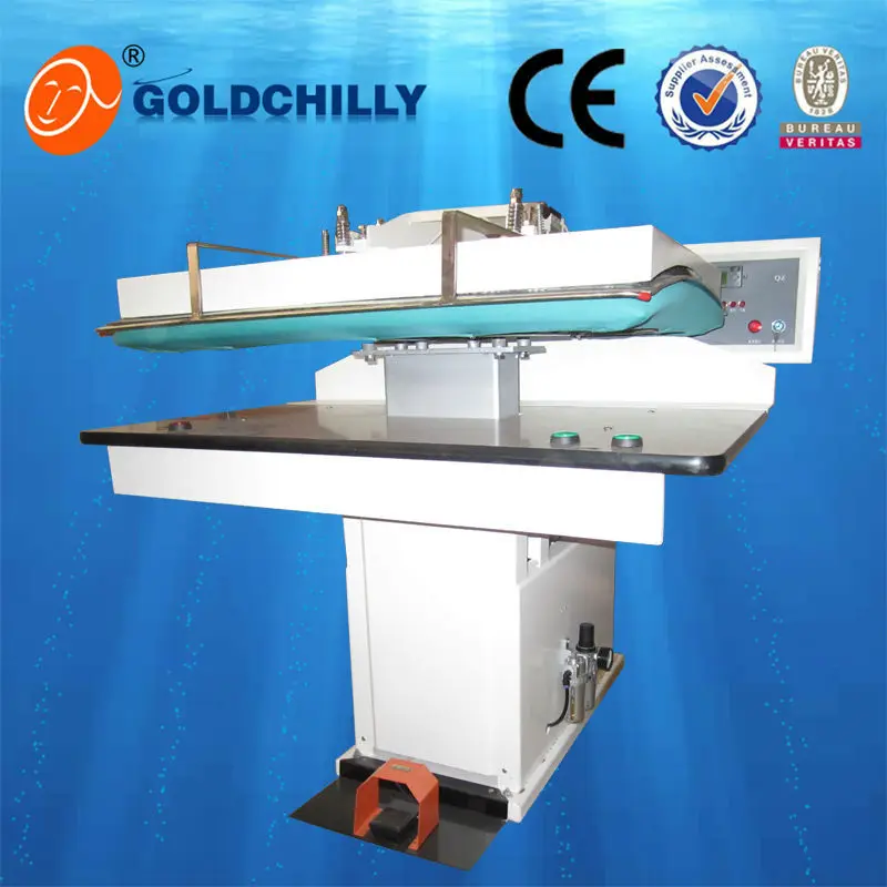 Laundry steam press, machine for ironing shirts