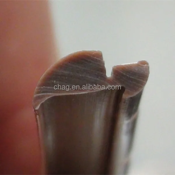 Custom Flexible Plain PVC Plastic Strips for Glass Window Webbing Strap Moulded & Cut Decorative Application