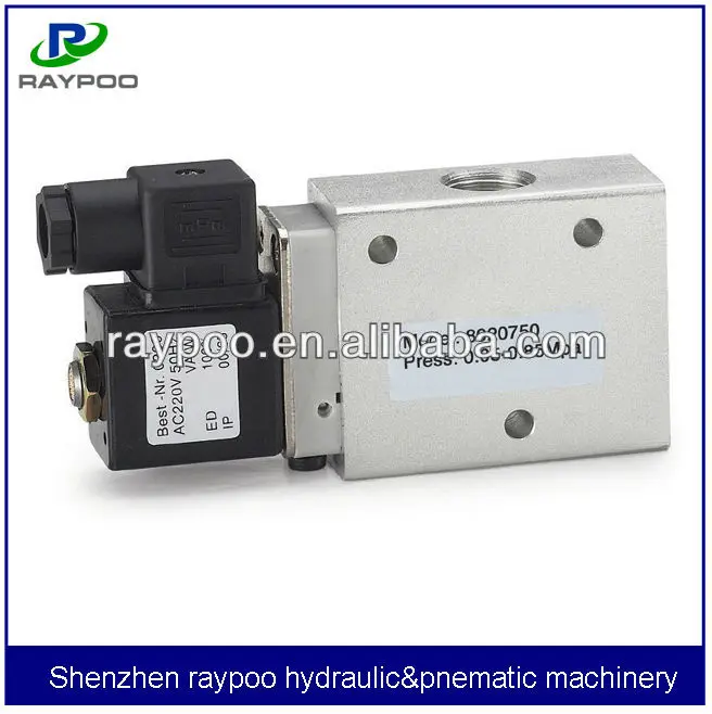 Herion 8020750 5/3 solenoid valve pneumatic air valve