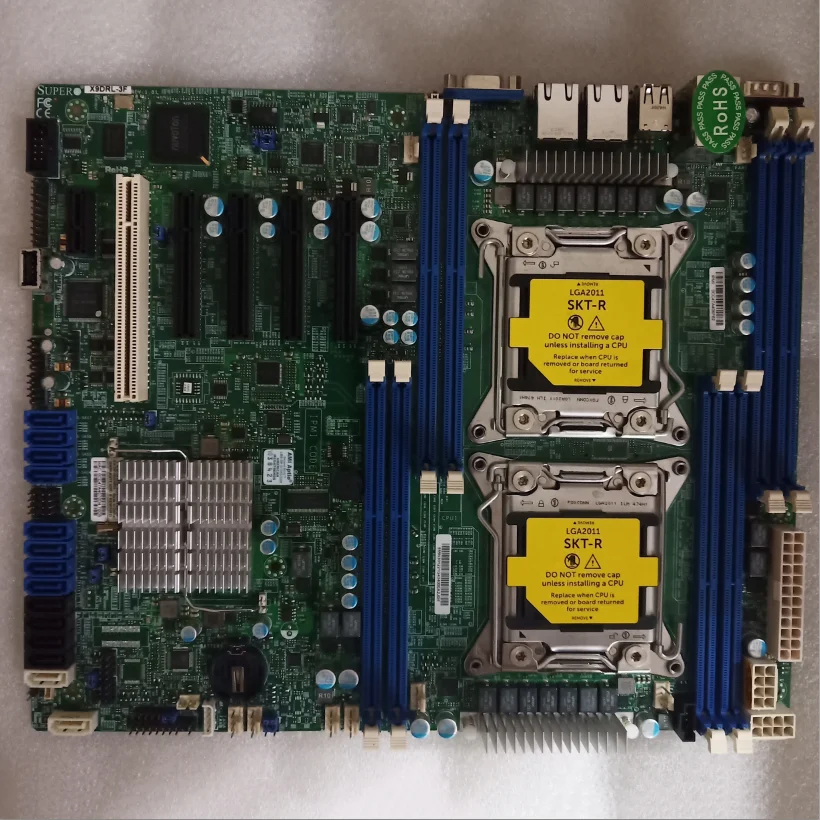 Mbd-x9drl-3f  FOR Supermicro ATX Server Motherboard Dual LGA 2011 Ddr3