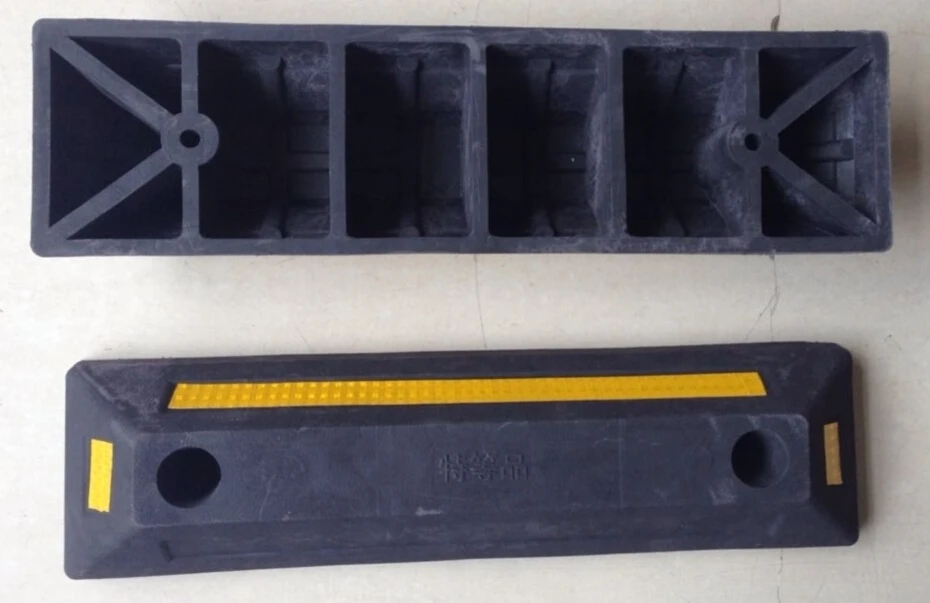 L55cm rubber plastic car wheel stopper