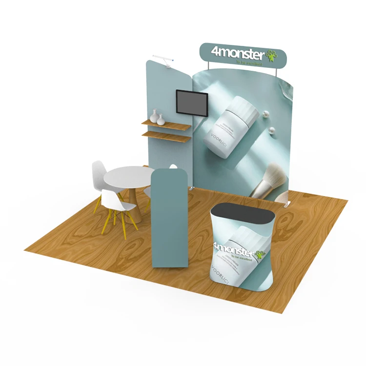  Выставочный стенд для переносной алюминиевой трубки выставочный 3x3