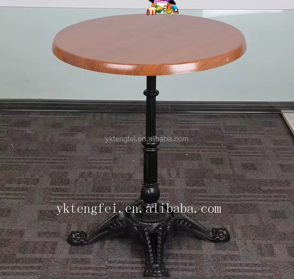 Круглый обеденный стол Werzalit, лидер продаж, обеденный стол в кафе, баре