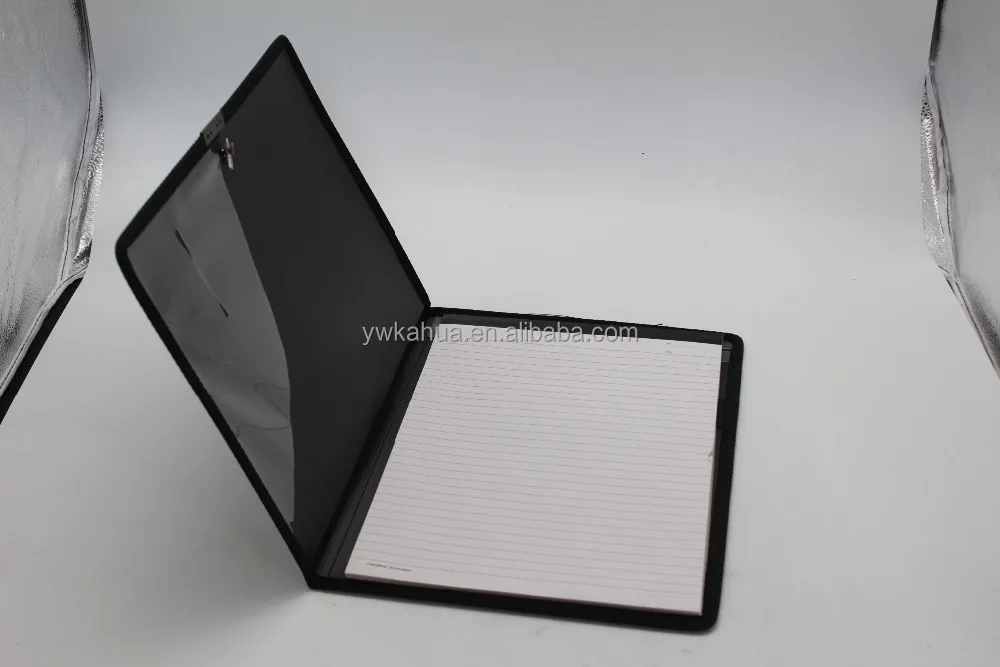 Custom Cheap A4 elastic string plastic presentation file folder pp display book with note book