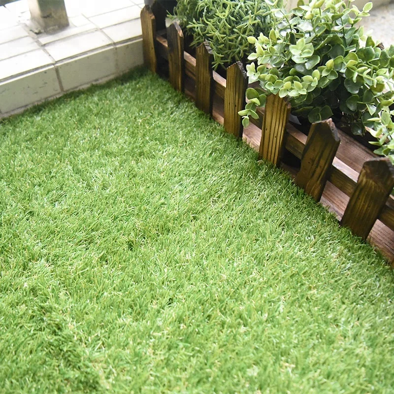 Hot sale in Philippines 60X60CM interlocking cheap artificial grass carpet for garden floor
