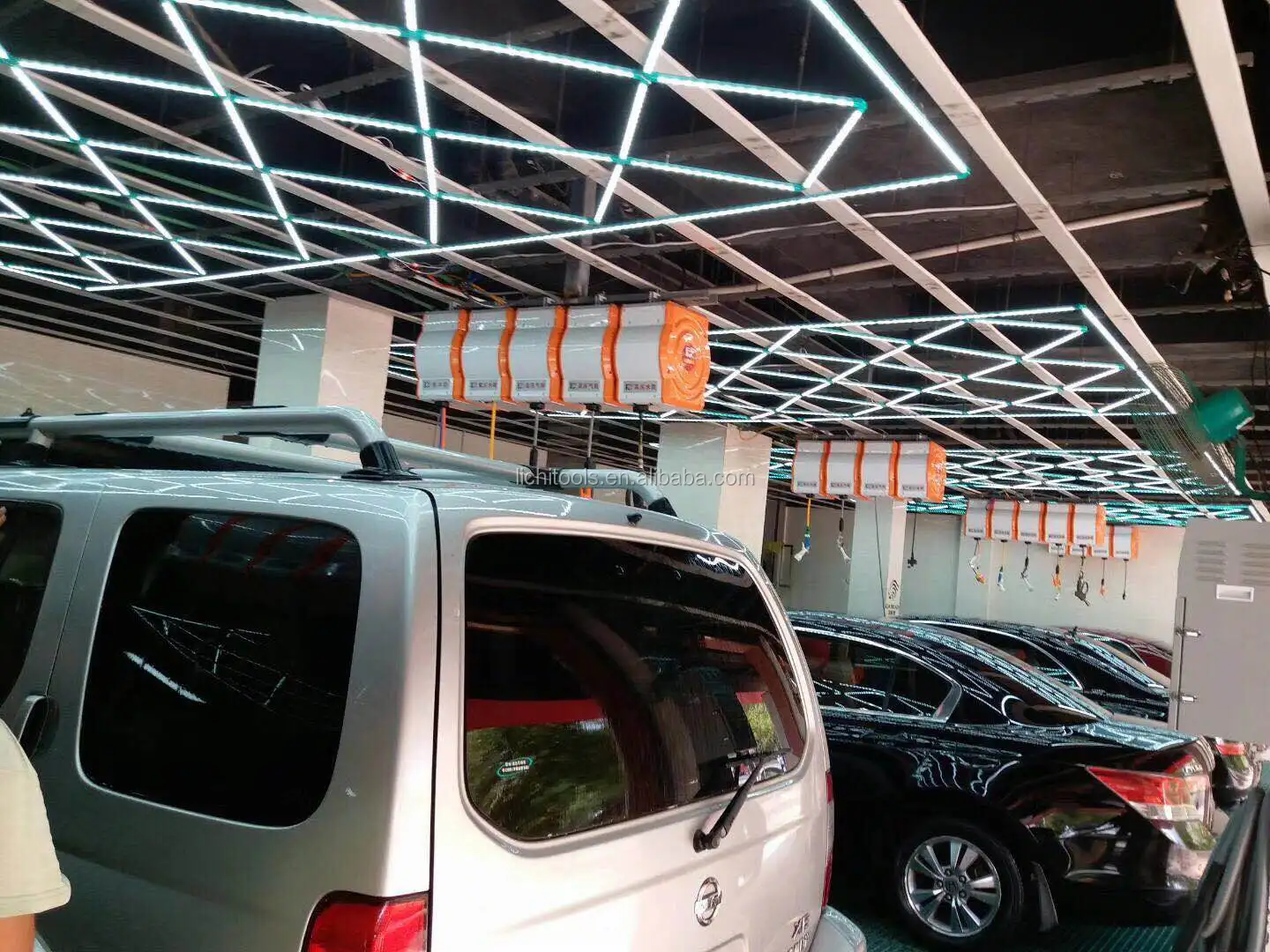 Lichi Car Wash Equipment Combination Multi-Function Auto Free Combined Drum Car Service Equipment