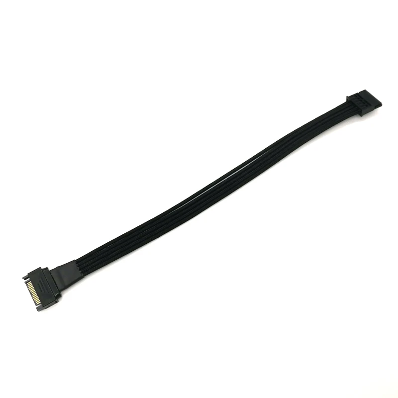 15pin мужчин и женщин SATA Удлинитель силовой удлинитель шнура питания