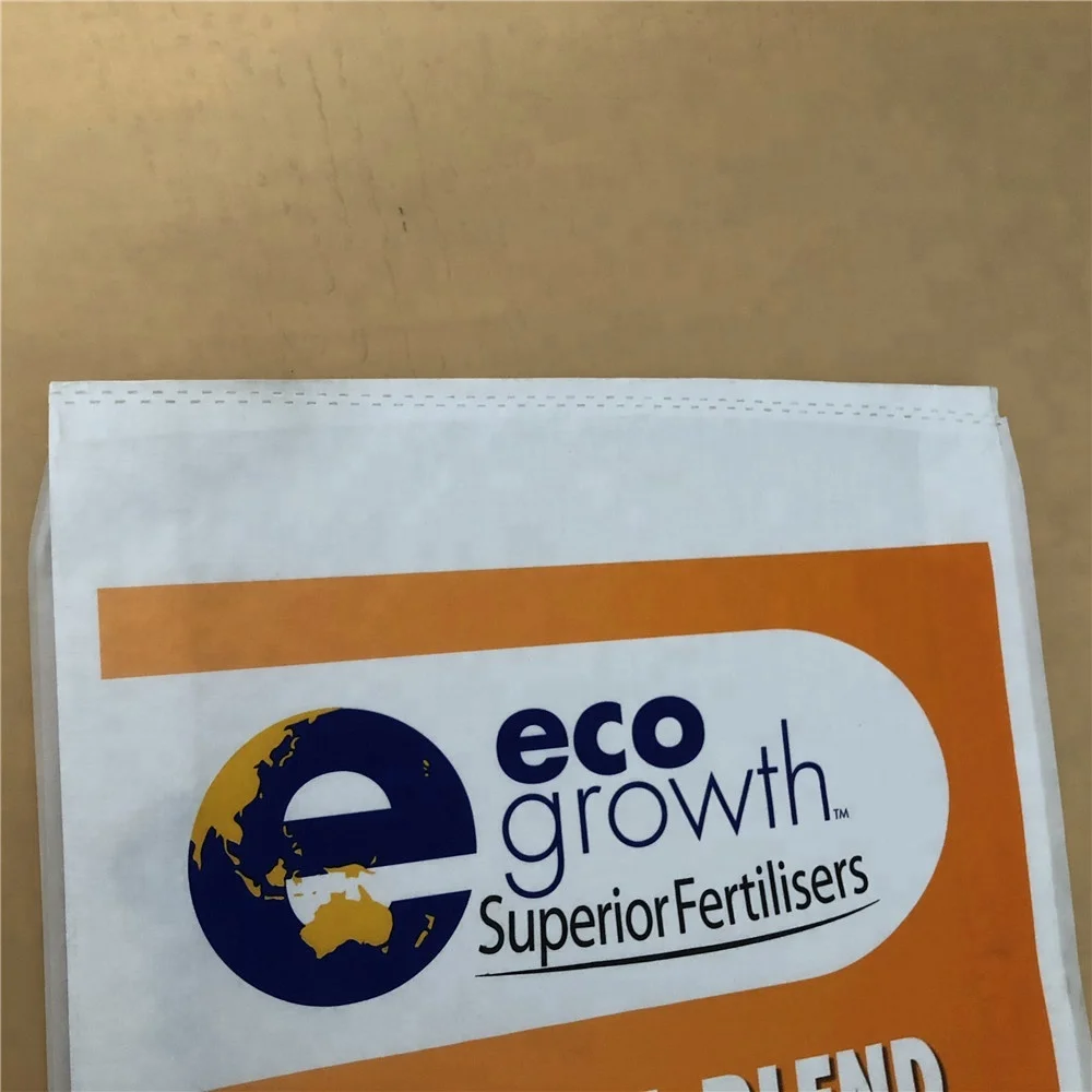 organic fertilizer production line npk fertilizer 20-20-20 25kg bag dimension 50 kg sacks bopp film bag
