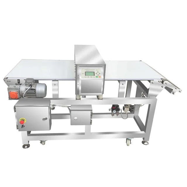 Online fail-safe type alarm metal detector for fishery/spices/food additive/condiments/pharmaceutical/health care products etc JZD-300A