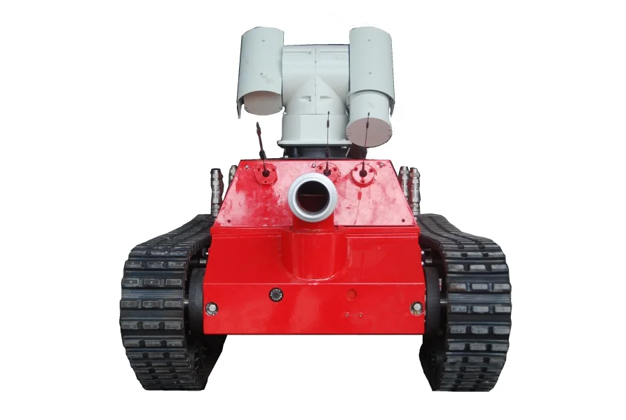 Уникальный мобильный пожарный робот действовать сейчас