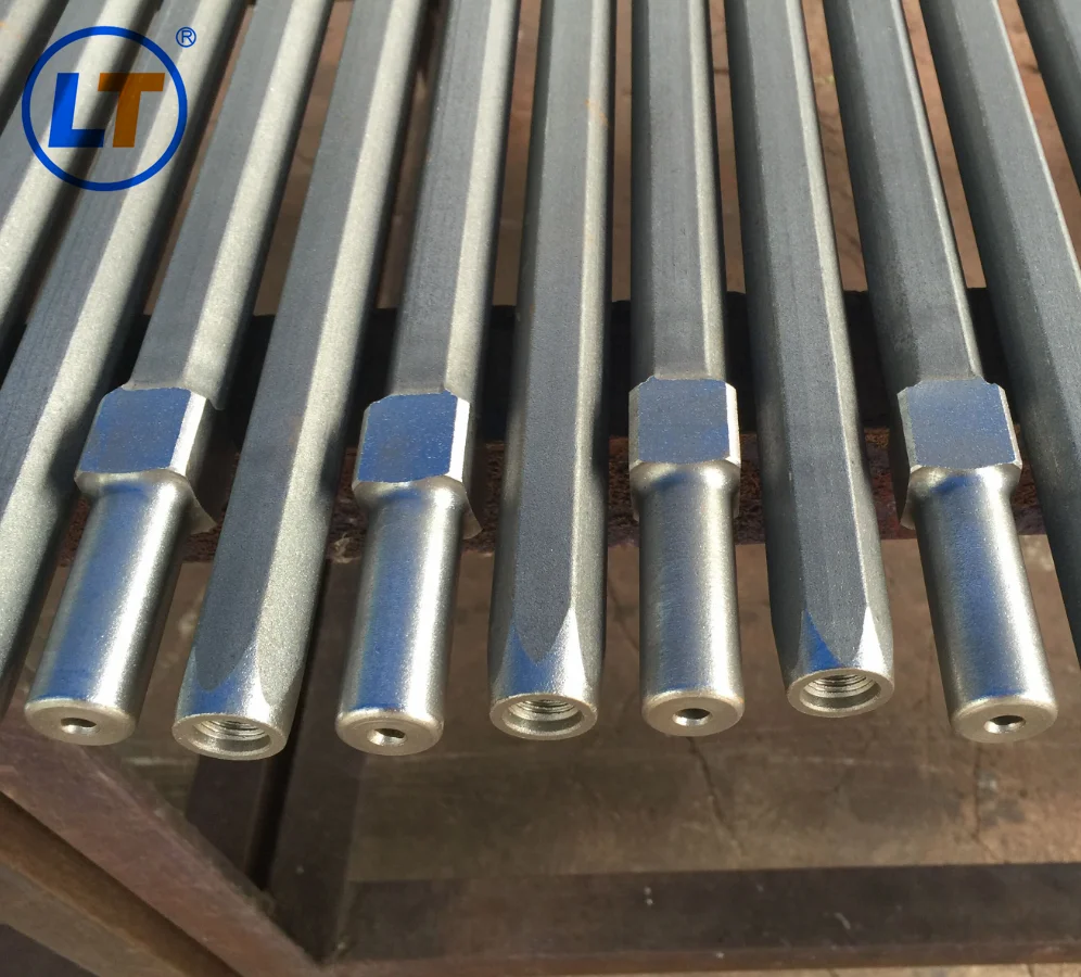 drilling tools for bolting support drill rod h19mm,h22 mm Drill pipe thread M14/R17 with 1m/2m for mining tools