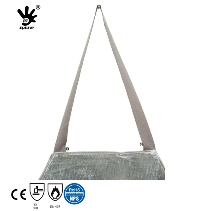 Aluminum foil apron heat resistant oven grill