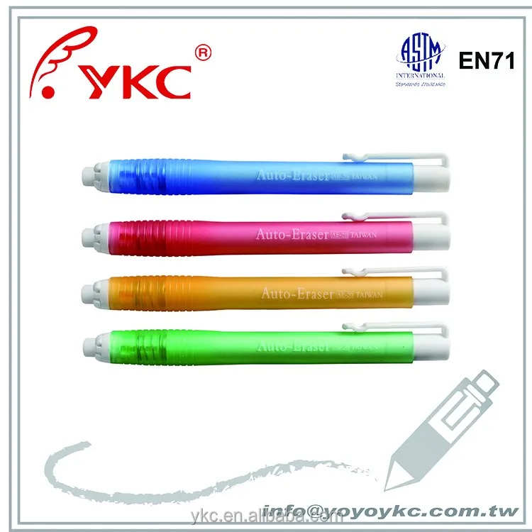 
Auto eraser pen for home school student art and craft 