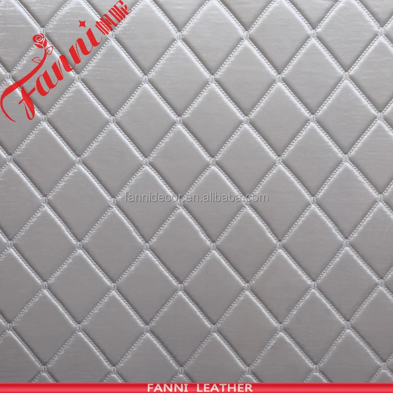 
Wholesale Embroidery Pattern Sofa PVC Synthetic Leather Roll Stock Lot For Car Seat 