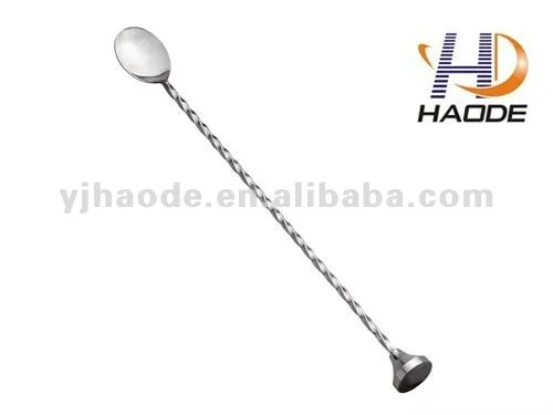 high quality stainless steel copper coating bar spoon
