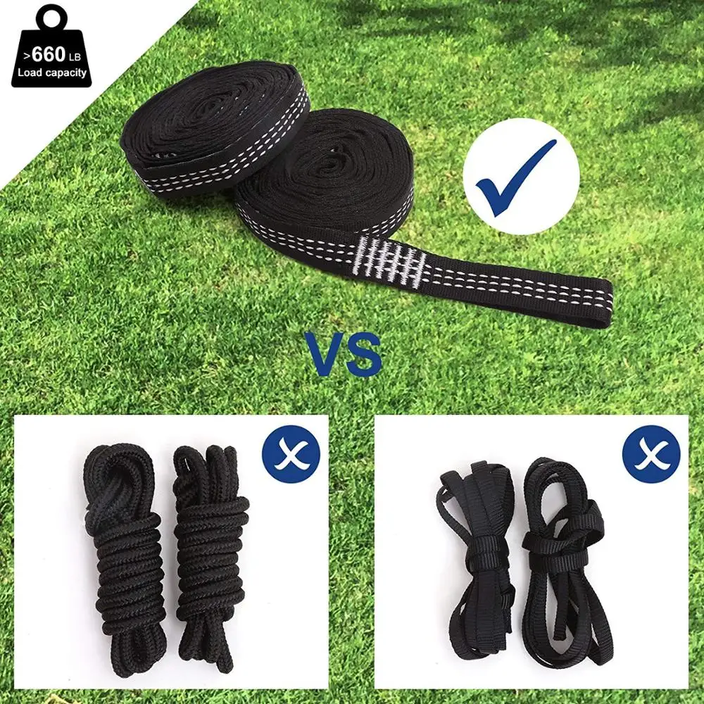 HOT SALES  210T Nylon Ripstop Outdoors Camping Hammock