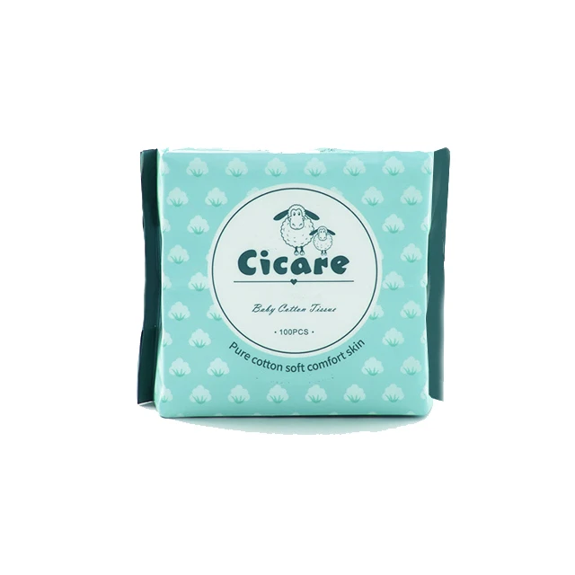 
100% cotton Disposable Cleansing Cloths Soft-Spun fabric dry wipe,baby care dry wet wipe 