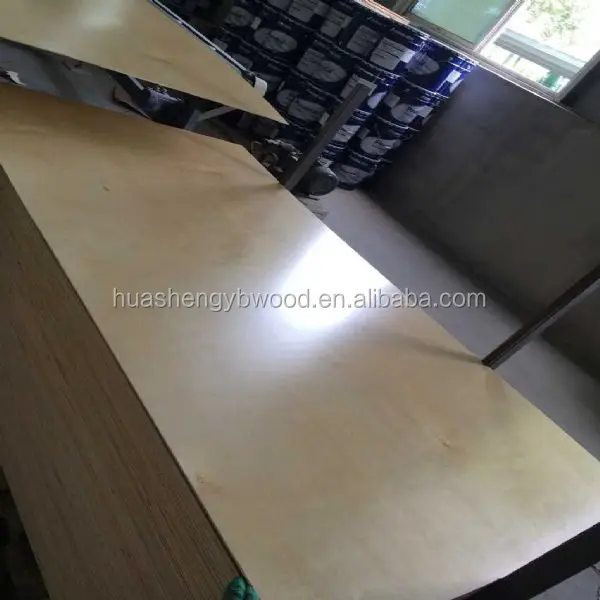 
18mm High Quality UV Birch Plywood Cabinet Grade for North America size 4*8 