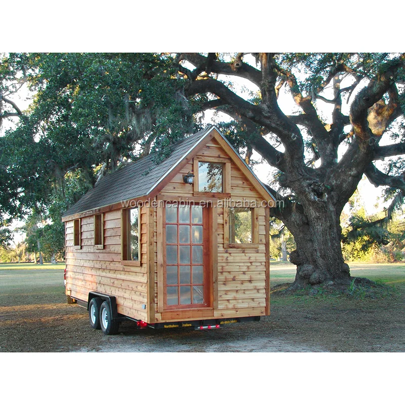 Современный Высококачественный сборный деревянный контейнер прицеп дом