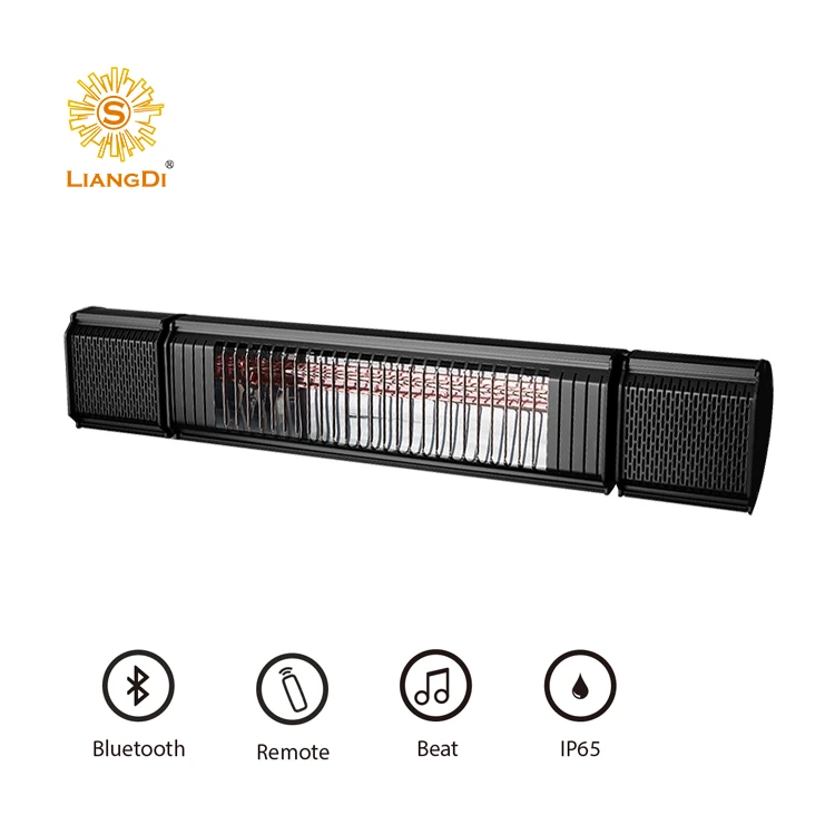 LIANGDI infrared APP heater with BT speaker