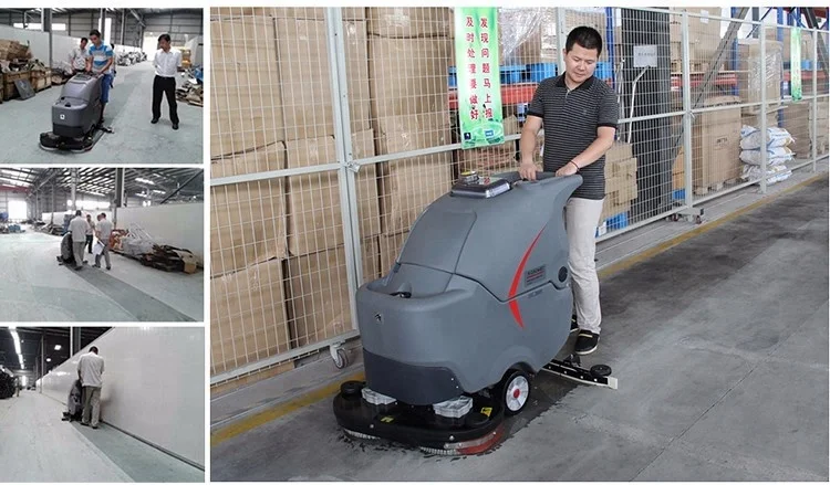 Automatic warehouse cement floors cleaning machine GM70BT