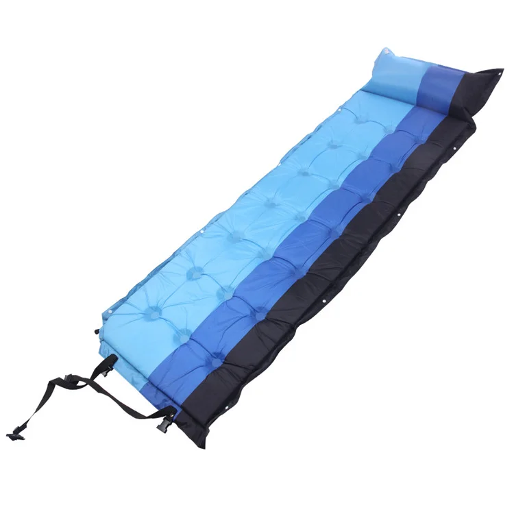 Wholesale car bed mattress for sleeping with pillow inflatable beach mattress