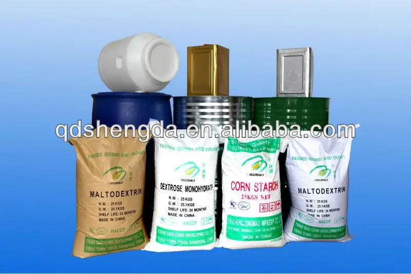 NON GMO corn maltodextrin, DE 8-30 malto dextrin high quality food grade 25kg paper bag corn maltodextrin