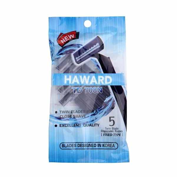 shaving stick one-time use 2 blade disposable razor