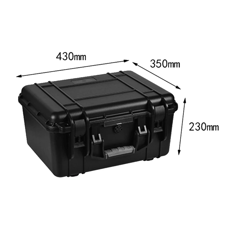 DPC077 engrave/Printing/Label Plastic TOOL CASE FOAM with Sticker