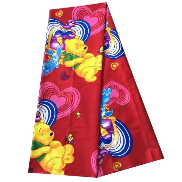 
Cartoon printed polyester fabric 
