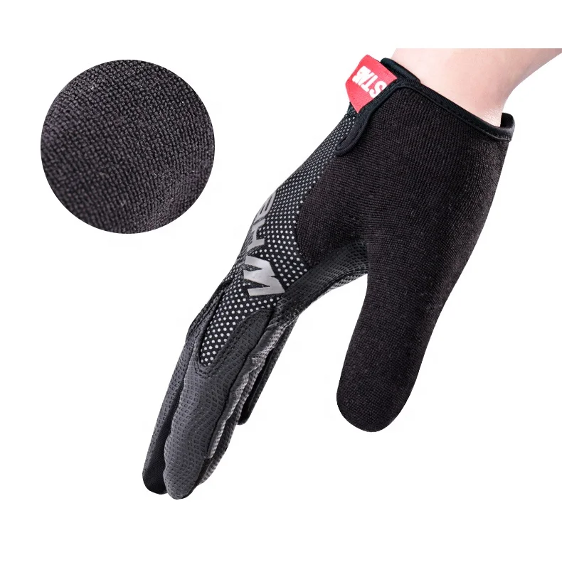 Ветрозащитные зимние велосипедные перчатки для сенсорного экрана из искусственной кожи