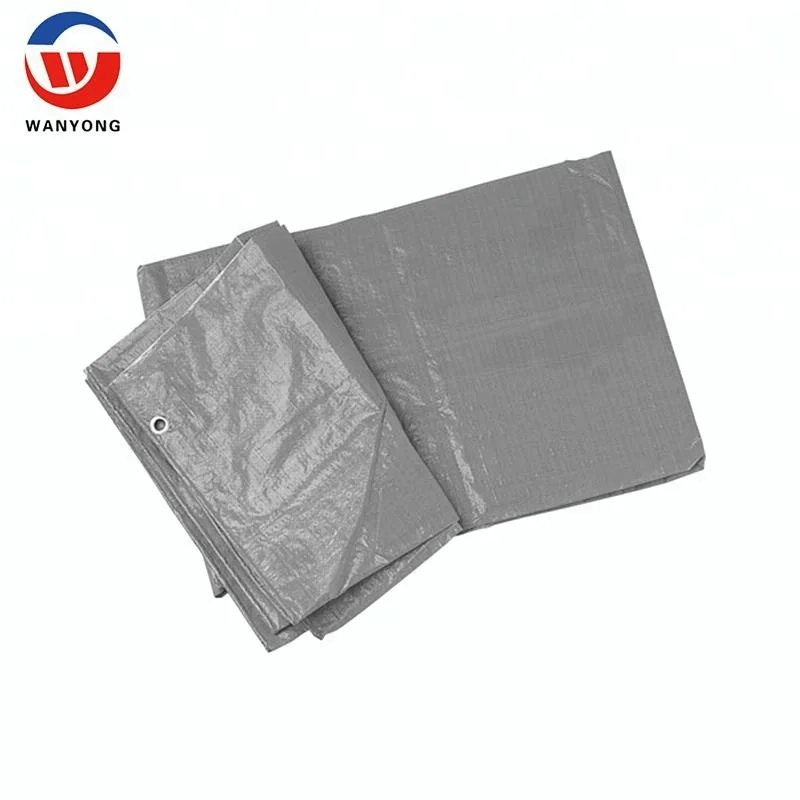 plastic woven waterproof  PE tarpaulin pvc tarpaulin factory