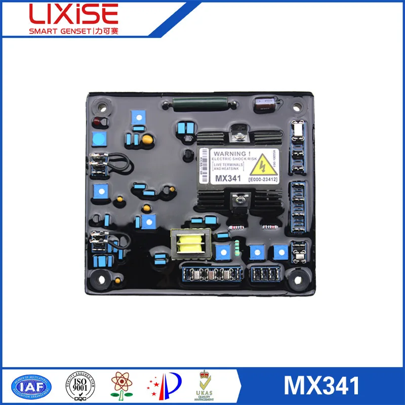 voltage regulator MX341 avr generator circuit diagram