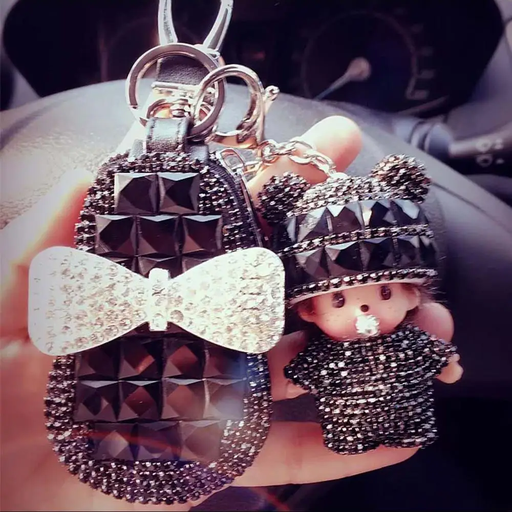 Черный кожаный чехол для ключей, кошелек, Карманный держатель для ключей, подвеска для ключей, пряжка для автомобильных ключей, чехол для автомобильных ключей, автомобильные автомобили из Китая