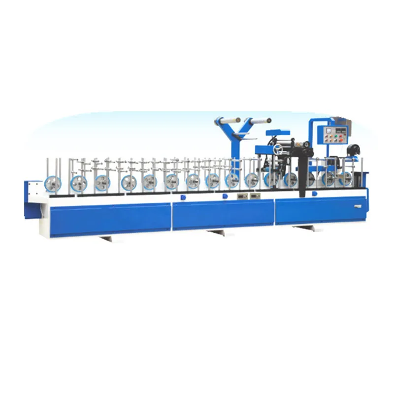 
Full-Function PUR Hot Melt Glue MDF wrapping PVC film Profile laminating Machine 