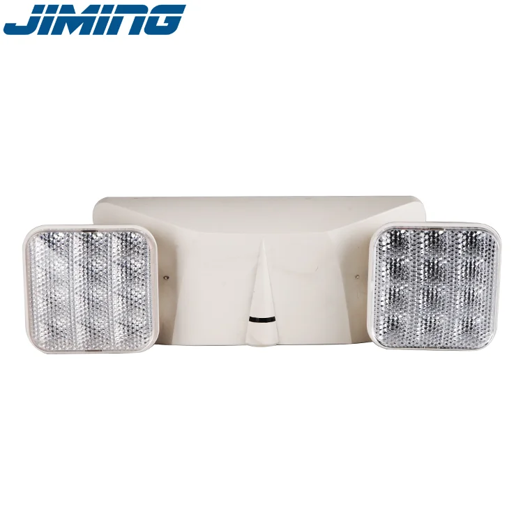 Made by JIMING Twin Spot LED Rechargeable Emergency Light emergency light dp led rechargeable emergency light