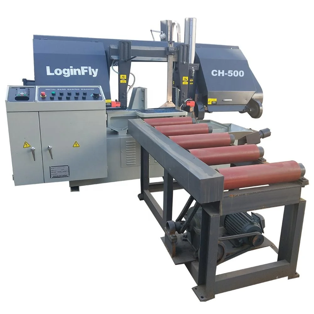 High quality pipe cutting band saw machine