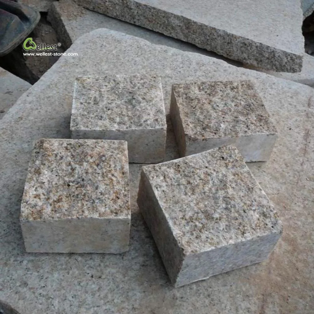 rusty granite cobblestone pavers for driveway walkway stone