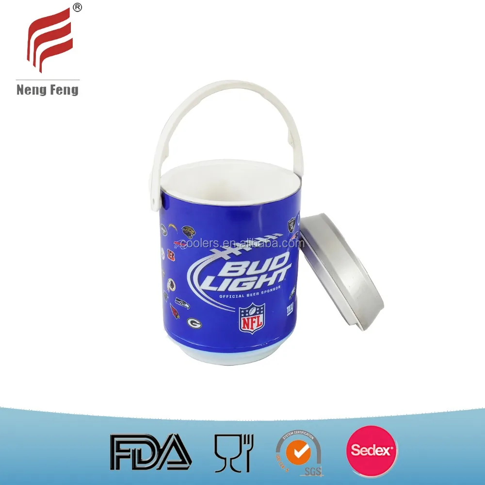 
new design mini cooler can cooler portable beer cooler can ice bucket 